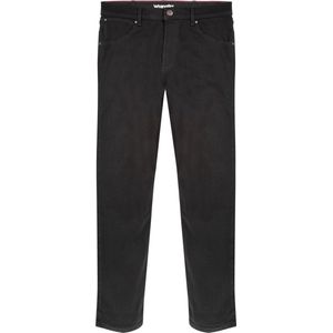 Wrangler Regular Black Rinse Regular Jeans-Heren