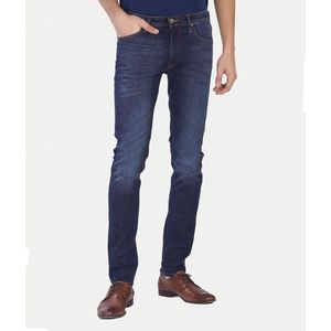 Luke - Moto - Jeans - Grijs - Comfort-Stretch Denim