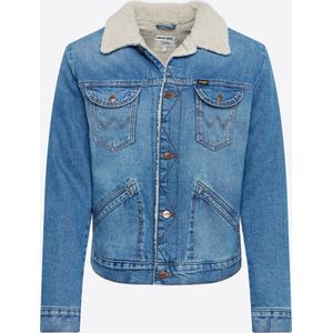 Wrangler heren ICONS SHERPA spijkerjas,blauw,S