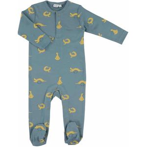 Trixie - Onesie Met Voetjes Whippy Weasel Groen - Maat 74/80