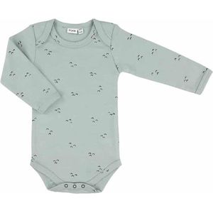 Trixie Romper Mountains Lang Katoen Grijs Maat 74/80