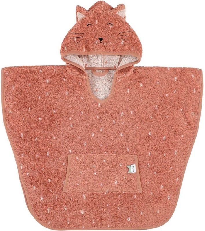 Trixie - Poncho - Mevrouw Kat - Zacht Materiaal - Ruime Pasvorm