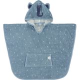 Trixie Poncho - Mrs. Elephant - Biologisch Katoen - Badcape Kind met Capuchon - Met Leuke Details