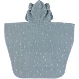 Trixie Poncho - Mrs. Elephant - Biologisch Katoen - Badcape Kind met Capuchon - Met Leuke Details