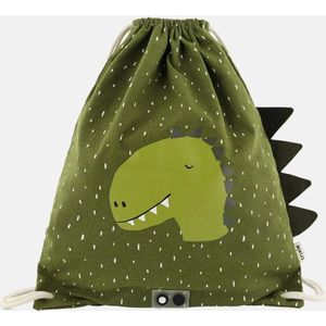 Trixie Mr. Dino Drawstring Bag green Kindertas