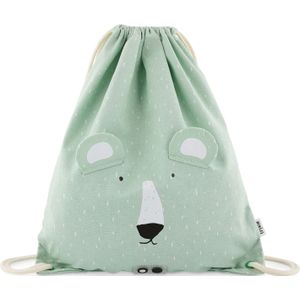 Trixie Mr. Polar Bear Drawstring Bag mint Kindertas