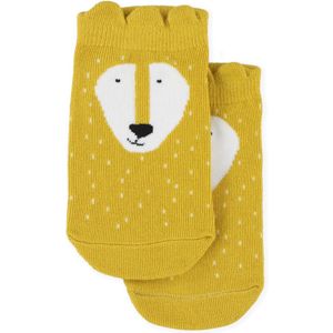 Trixie - Mr. Lion - Sneakersokken 2-pack - Geel - Zachte Kinderkousen