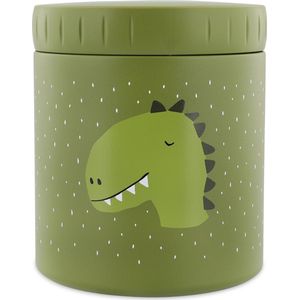 Trixie - Geïsoleerde lunchbox van roestvrij staal, 500 ml, voedselcontainer voor lunch/snack (Mr. Dino (Dinosaurus))