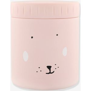 Trixie Thermos container - Mrs. Rabbit - Thermo lunchpot voor kinderen - 500 ML - RVS Lunchbox - Roze