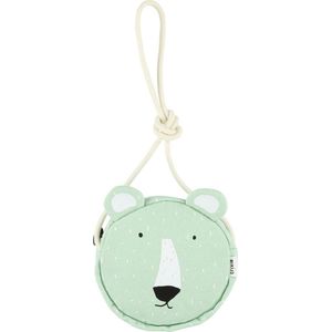 Trixie Kindertas - Mr. Polar Bear - Handtas Kind - Ronde tas - Groen