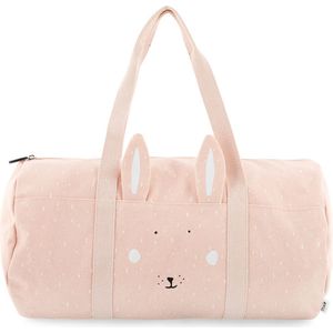 Trixie Weekendtas Kind - Mrs. Rabbit - Reistas Jongen en Meisje - Waterafstotend - Sporttas voor Kinderen - Roze