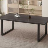 Tafel 'Alexander' 200 cm Decor Donkerbruin