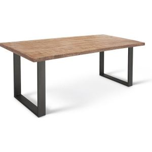 Eettafel Magnolia hout bruin 178x90cm