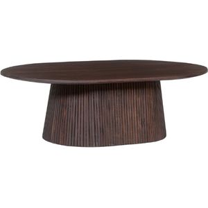 Miguel - Salontafel - Ovaal - Donkerbruin - Mango Hout
