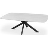Salontafel Barok | 130 x 70 x 45 cm | Grijs
