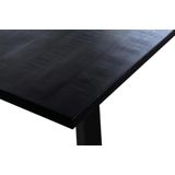 industriële countertafel mangohout 160 cm