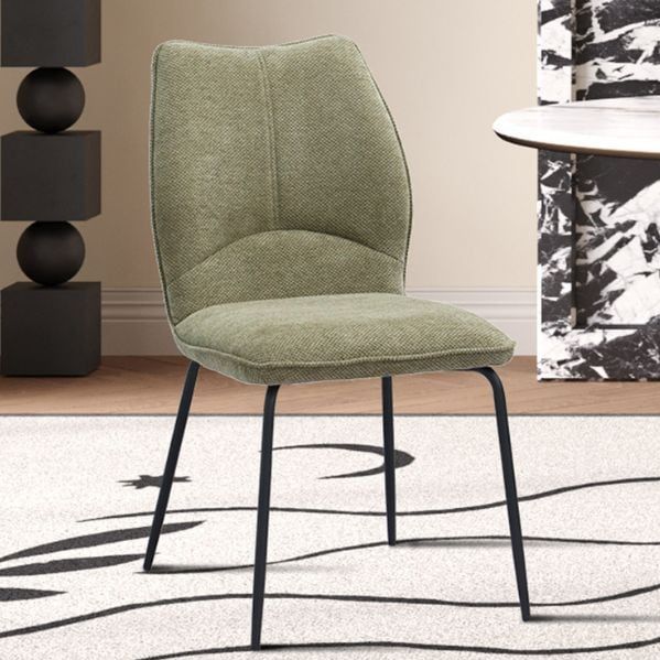 Stoel Lara | 47 x 60 x 88 cm | Zandkleurig design