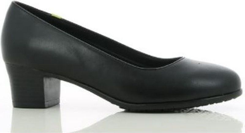 Safety Jogger - Juline OB - Werkklomp - Zwart - Synthetisch Leder - Rubberen Zool