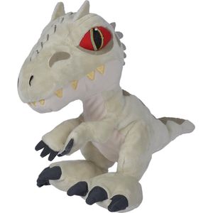Universal - Jurassic World Indominous Rex - Dinosaurus - 25 cm - Pluche - Grijs - Alle Leeftijden - Knuffel