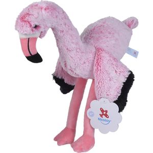 Nicotoy Flamingo, Knuffel, Pluche, 21cm, vanaf 0 jaar