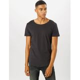 Lee - Elongated T-shirt - Zwart - Korte Mouwen - Regular Fit