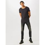 Lee - Elongated T-shirt - Zwart - Korte Mouwen - Regular Fit