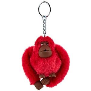 Kipling Monkeyclip M Pack10 Sleutelhanger voor dames, roze (True Pink)