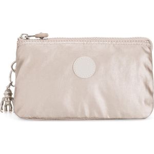 Kipling CREATIVITY L Grote portemonnee, zakjes, hoesjes, Metallic Glow (Zilver)