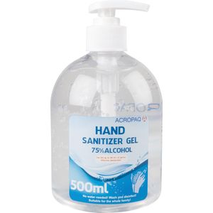 Desinfecterende handgel, fles van 500 ml