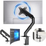 ACROPAQ - AM4512B - Monitor Arm - Zwart - Staal - Voor 1 Scherm