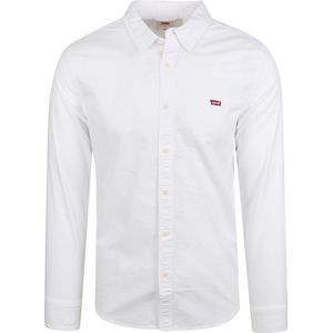 Levi's - Klassiek Overhemd - Wit - Katoen - Lange Mouwen