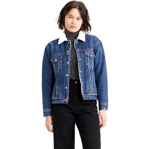 Levi's - Denimjack - Blauw - Katoen