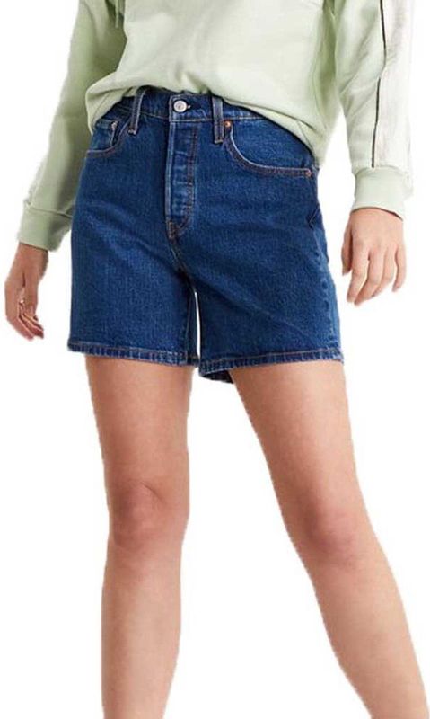 Levi´s - 501™ Korte Jeans - Blauw - Katoen