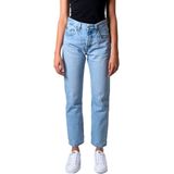 Levi's - 501 Crop Ojai Luxor - Jeans - Lichtblauw - Katoen - Biologisch Katoen