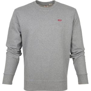 Levi's - 35909-0002 - Sweater - Grijs - Katoen - Normale Pasvorm