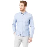 Dockers - Oxford 2.0 - Overhemd - Blauw - 96% Katoen, 4% Elastaan, Supreme Flex™