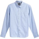 Dockers - Oxford 2.0 - Overhemd - Blauw - 96% Katoen, 4% Elastaan, Supreme Flex™