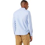 Overhemd - Oxford - Wit - Katoen/Elastaan - Lange Mouw