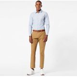 Overhemd - Oxford - Wit - Katoen/Elastaan - Lange Mouw