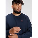 Levi's - BIG ORIGINAL HM CREW - Sweatshirt - Navy - Met Batwing-Logobadge