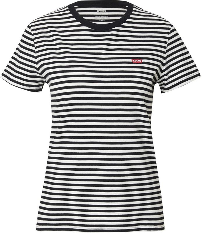 Levi's - 39185-0087 - T-shirt - Marineblauw - Katoen - Korte Mouwen