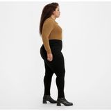 Levi's - 720 Super Skinny Jeans - Zwart - Denim - Hoge Taille