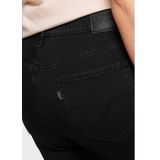 Levi's Plus - Jeans 721 High Rise Skinny - Zwart - Denim materiaal