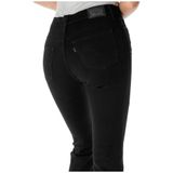 Levi's - Bootcut Shaping Jeans - Zwart - Denim - 5-pocket Model