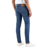 Levi's - 512 Skinny Jeans - Marineblauw - Katoen - Duurzaam