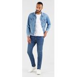 Levi's - 512 Skinny Jeans - Marineblauw - Katoen - Duurzaam