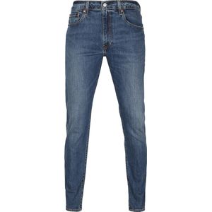 Levi's - 512 Skinny Jeans - Marineblauw - Katoen - Duurzaam