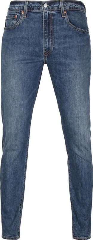 Levi's - 512 Skinny Jeans - Marineblauw - Katoen - Duurzaam