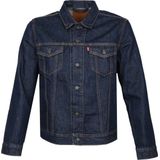 Levi's - 72334-0557 - Truckerjas - Blauw - Katoen - Casual