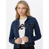 Lee Slim Rider Jeansjas voor dames, blauw (Dark Hunter Hw), medium